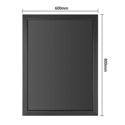 Olympia Wallboard Black Wooden Frame 600x800mm (Dimensions: 600(W) x 800(H)mm / 23.6x31.4") • PAS-CU991