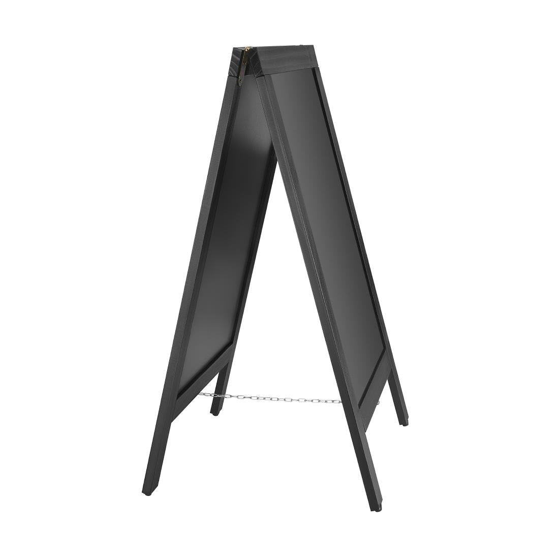 Olympia Pavement Board Black Wooden Frame 500x850mm • PAS-CU992