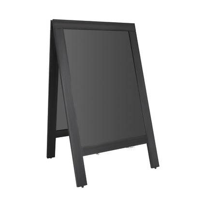 Olympia Pavement Board Black Wooden Frame 700x1200mm • PAS-CU993