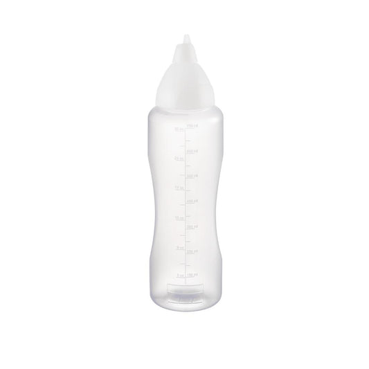 Araven Clear Non-Drip Sauce Bottle 26oz • PAS-CW113
