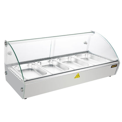 Apuro Countertop Heated Food Display 773mm • PAS-CW147-A
