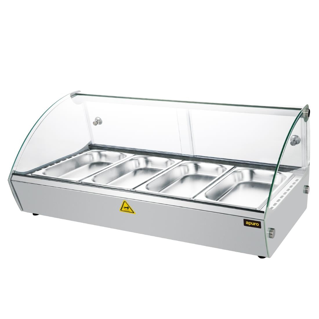 Apuro Countertop Heated Food Display 773mm • PAS-CW147-A