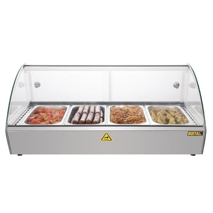 Apuro Countertop Heated Food Display 773mm • PAS-CW147-A