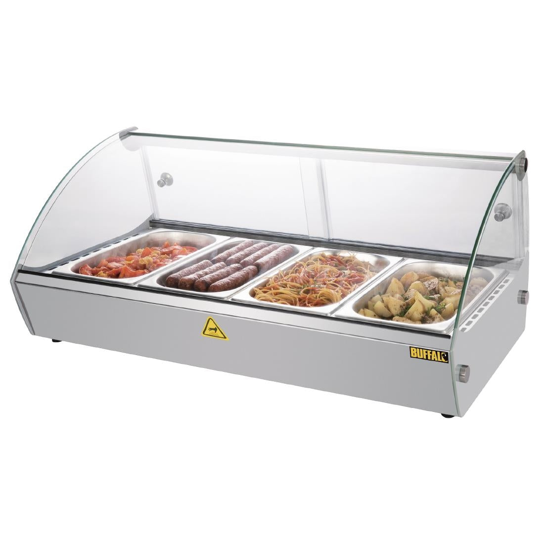 Apuro Countertop Heated Food Display 773mm • PAS-CW147-A