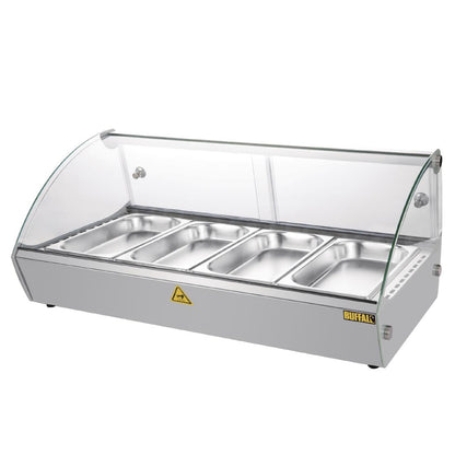 Apuro Countertop Heated Food Display 773mm • PAS-CW147-A