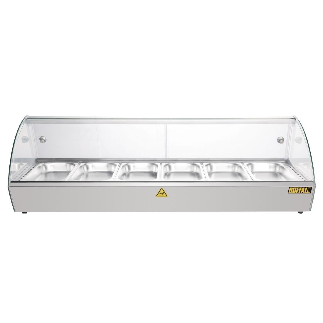 Apuro Countertop Heated Food Display 1127mm • PAS-CW148-A