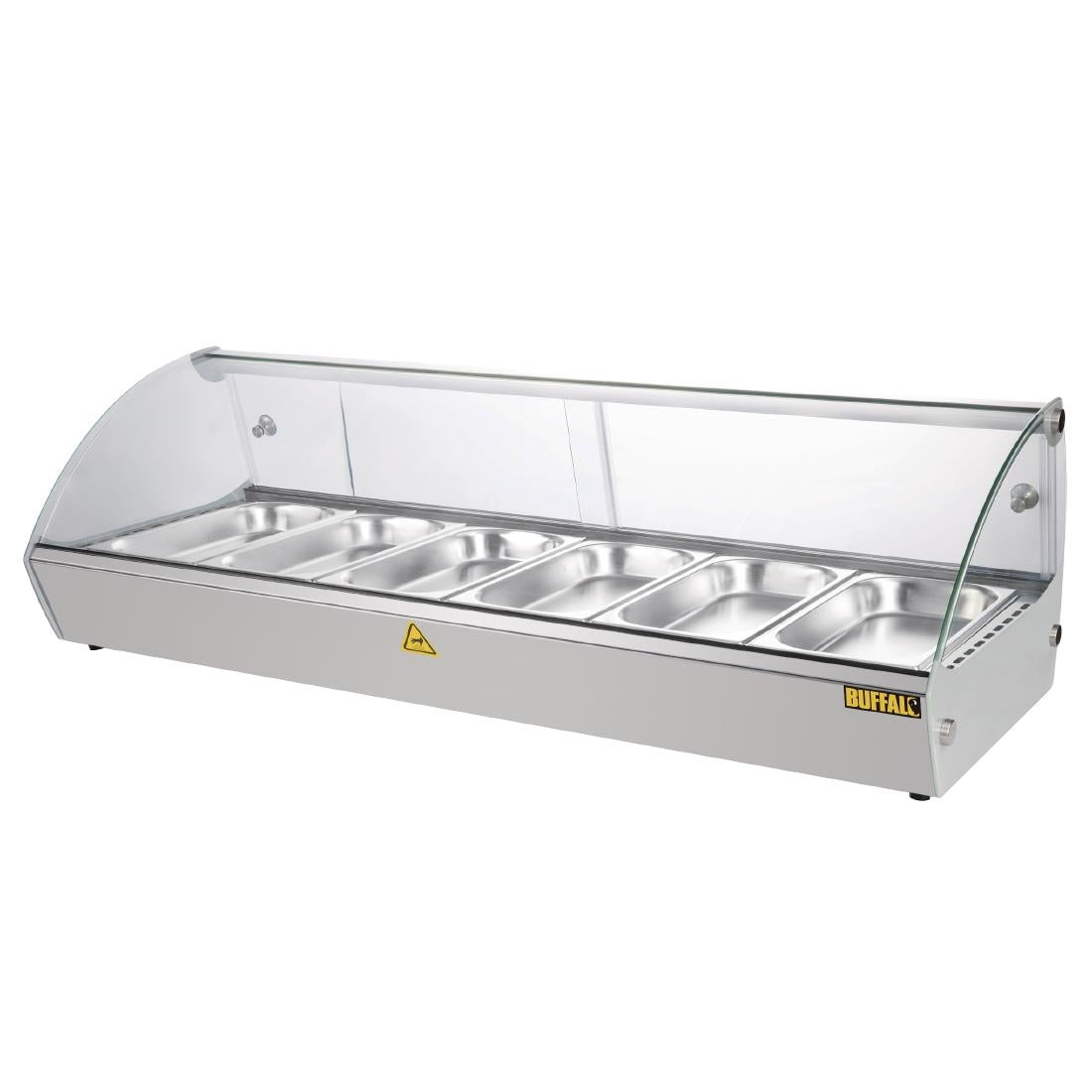 Apuro Countertop Heated Food Display 1127mm • PAS-CW148-A