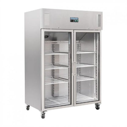 Factory 2nd Polar G-Series Upright Double Door Gastro Display Fridge 1200Ltr PAS-CW198-A-1