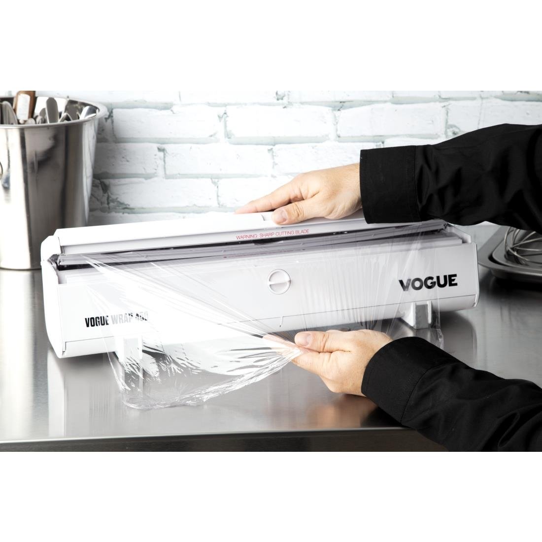 Vogue Wrap450 Cling Film, Foil and Baking Parchment Dispenser • PAS-CW202