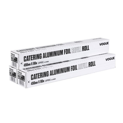 "Vogue Aluminium Foil 90m fits Wrap450 Dispenser (3 Pack)" • PAS-CW204