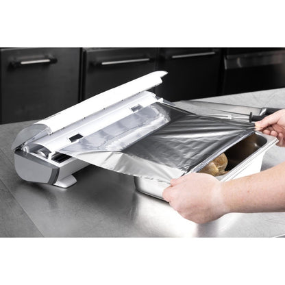 "Vogue Aluminium Foil 90m fits Wrap450 Dispenser (3 Pack)" • PAS-CW204