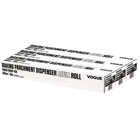 Baking Parchment Refills for Vogue Wrap450 Dispenser (Pack of 3) • PAS-CW205