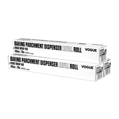 Baking Parchment Refills for Vogue Wrap450 Dispenser (3 Pack) • PAS-CW205