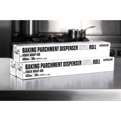 Baking Parchment Refills for Vogue Wrap450 Dispenser (3 Pack) • PAS-CW205