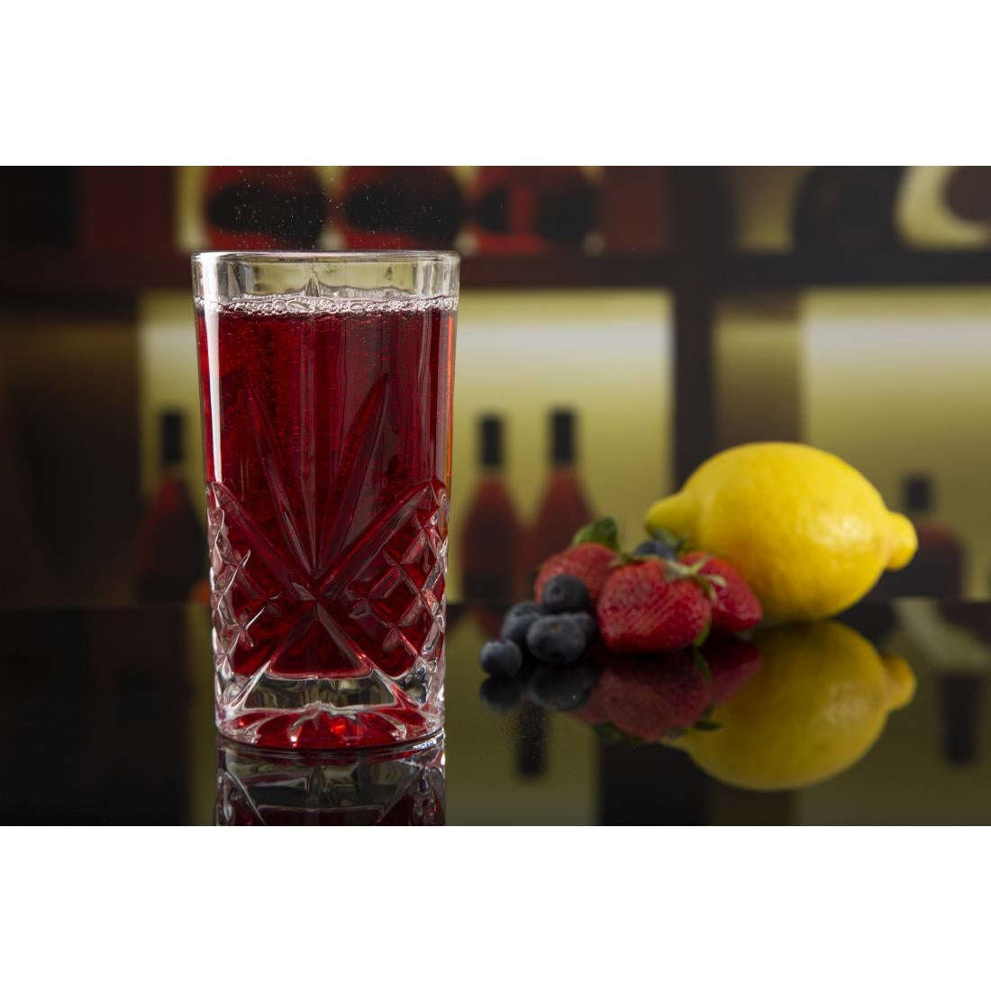 Olympia Old Duke Hi Ball Glasses 350ml (6 Pack) • PAS-CW392