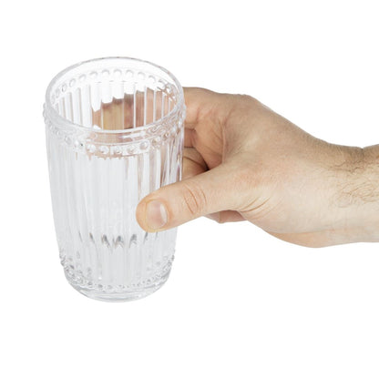 Olympia Baroque Hi Ball Clear 395ml (6 Pack) (Pack of 6) • PAS-CW396