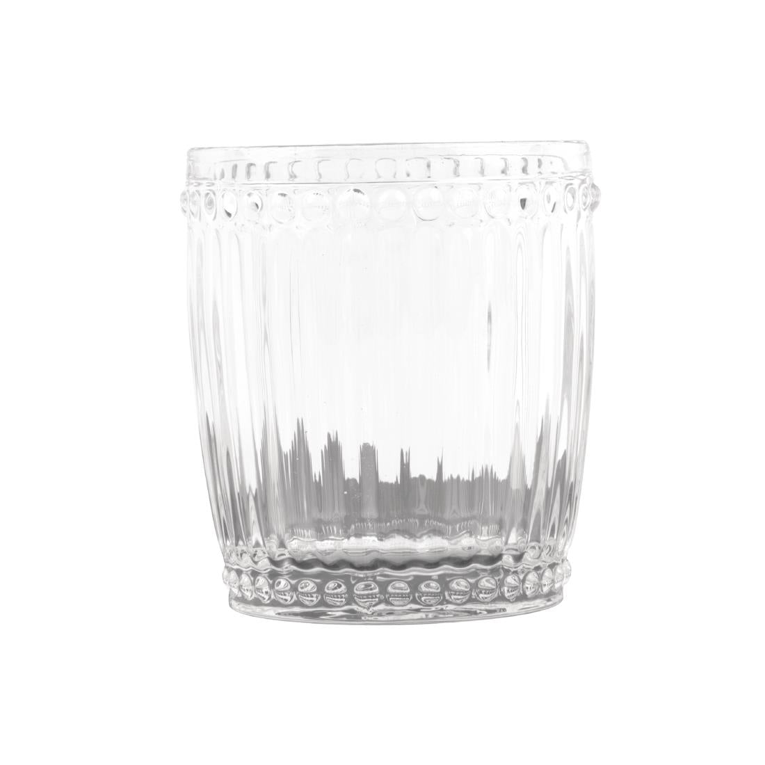 Olympia Baroque Whiskey Glasses Clear 325ml (6 Pack) (Pack of 6) • PAS-CW397