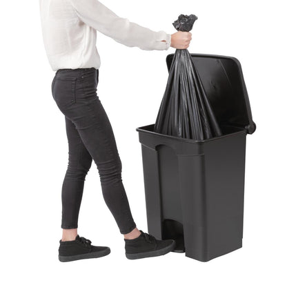 Jantex Pedal Bin Black 65Ltr • PAS-CW723