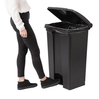 Jantex Pedal Bin Black 87Ltr • PAS-CW724
