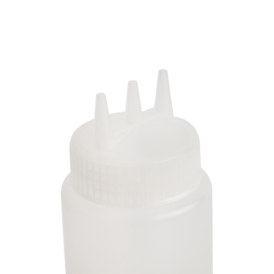 Vogue Clear 3 Nozzle Squeeze Bottle 681ml • PAS-CW725