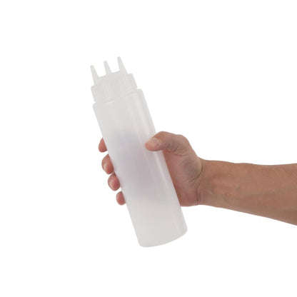 Vogue Clear 3 Nozzle Squeeze Bottle 681ml • PAS-CW725