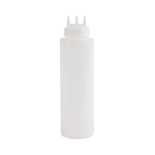 Vogue Clear 3 Nozzle Squeeze Bottle 1Ltr • PAS-CW726