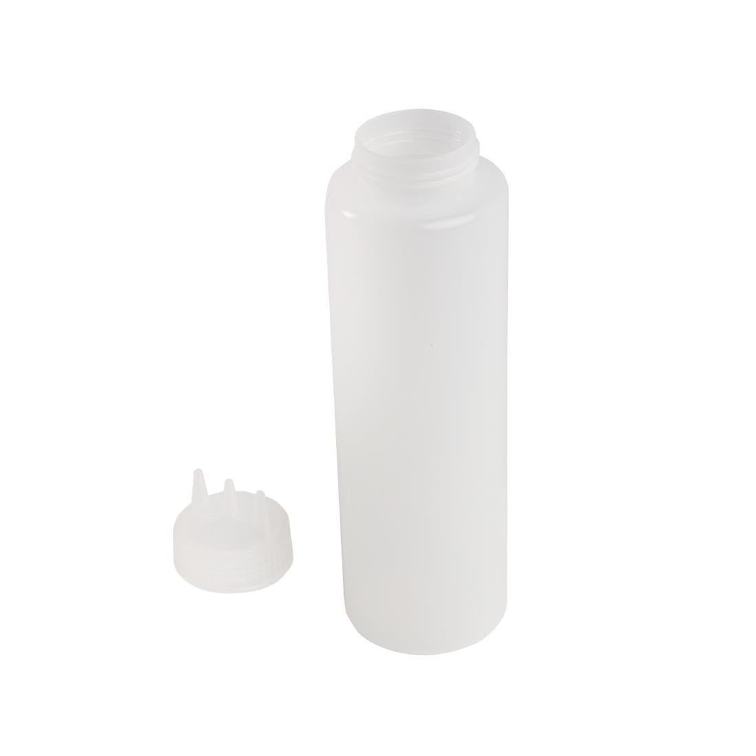 Vogue Clear 3 Nozzle Squeeze Bottle 1Ltr • PAS-CW726