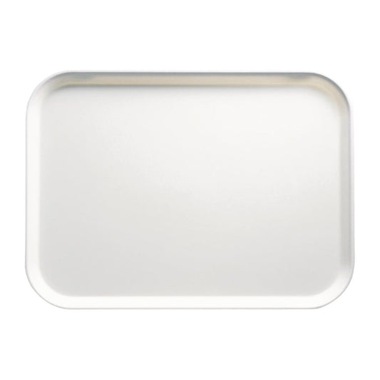 Cambro Camtray Fibreglass Rectangular Tray - White - 460x355mm • PAS-CW779