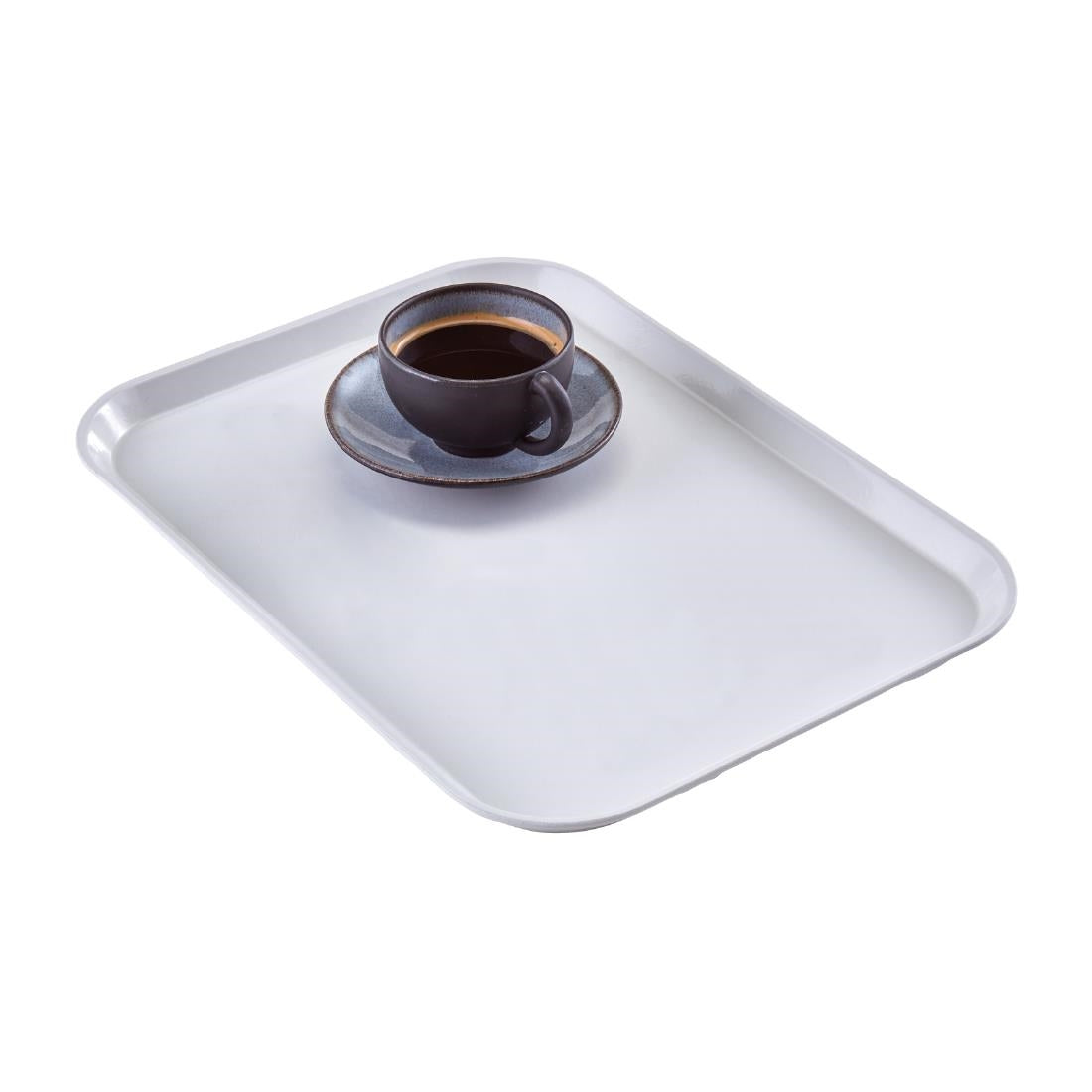 Cambro Camtray Fibreglass Rectangular Tray - White - 460x355mm • PAS-CW779