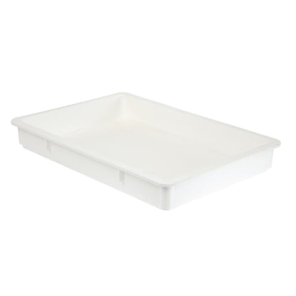 Cambro Pizza Dough Box - White - 460x660x76mm • PAS-CW800