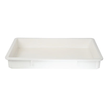 Cambro Pizza Dough Box - White - 460x660x76mm • PAS-CW800