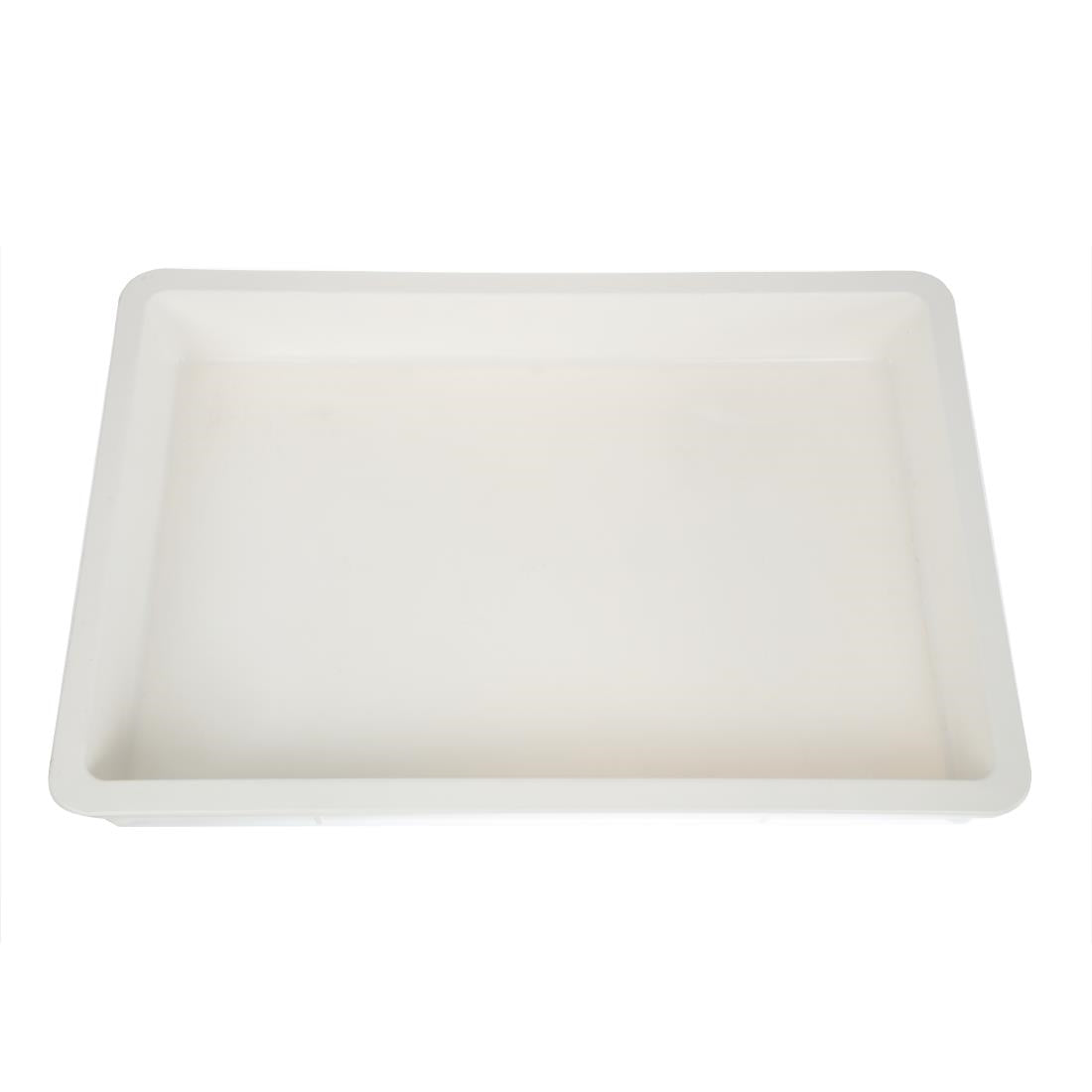 Cambro Pizza Dough Box - White - 460x660x76mm • PAS-CW800