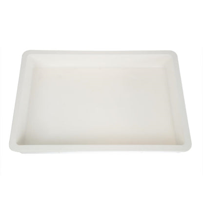 Cambro Pizza Dough Box - White - 460x660x76mm • PAS-CW800