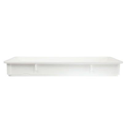 Cambro Pizza Dough Box - White - 460x660x76mm • PAS-CW800