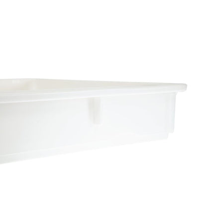 Cambro Pizza Dough Box - White - 460x660x76mm • PAS-CW800