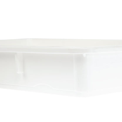 Cambro Pizza Dough Box - White - 460x660x76mm • PAS-CW800