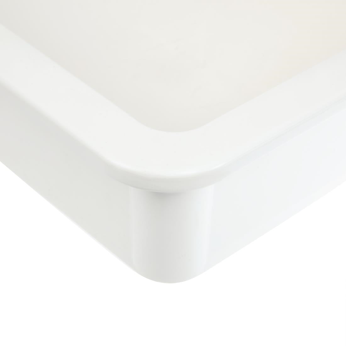 Cambro Pizza Dough Box - White - 460x660x76mm • PAS-CW800