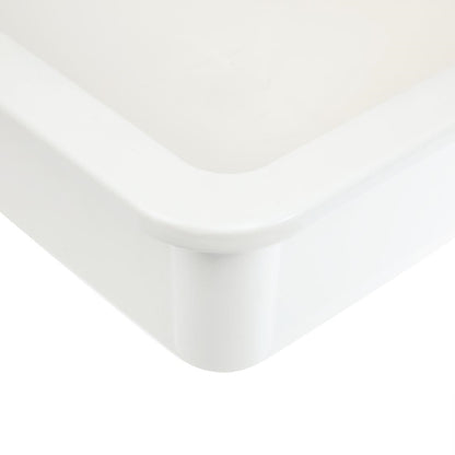 Cambro Pizza Dough Box - White - 460x660x76mm • PAS-CW800