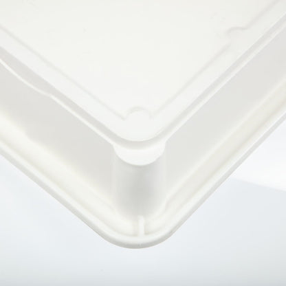 Cambro Pizza Dough Box - White - 460x660x76mm • PAS-CW800