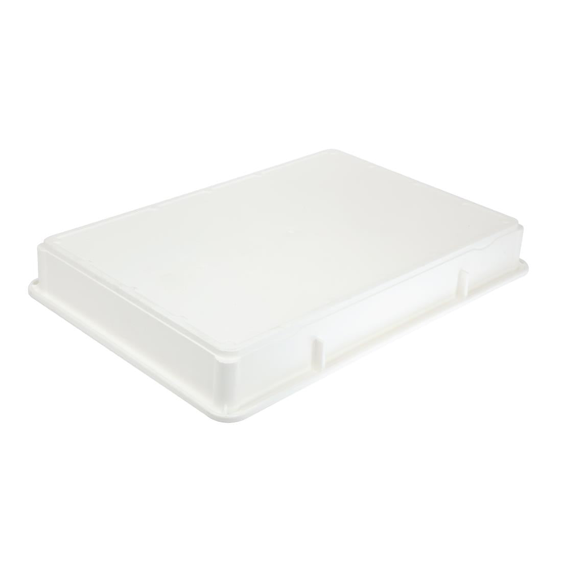 Cambro Pizza Dough Box - White - 460x660x76mm • PAS-CW800