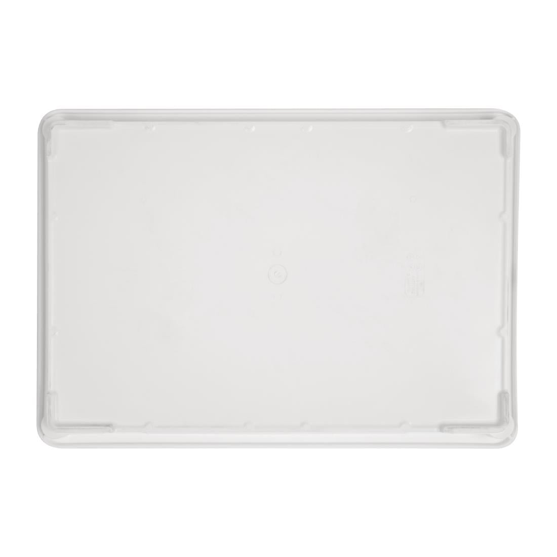 Cambro Pizza Dough Box lid - White - 460x 660mm (Use with CW800 pizza dough box) • PAS-CW801