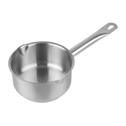 Vogue Stainless Steel Milk Pan 140mm • PAS-CX029