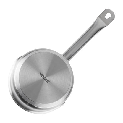 Vogue Stainless Steel Milk Pan 140mm • PAS-CX029