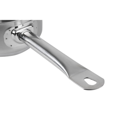 Vogue Stainless Steel Milk Pan 140mm • PAS-CX029