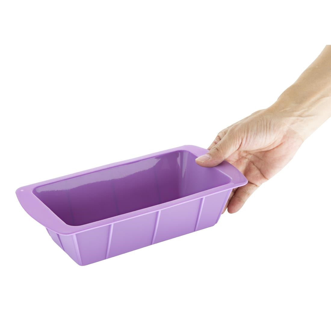Hygiplas Flexible Silicone Purple Loaf Pan • PAS-CX048