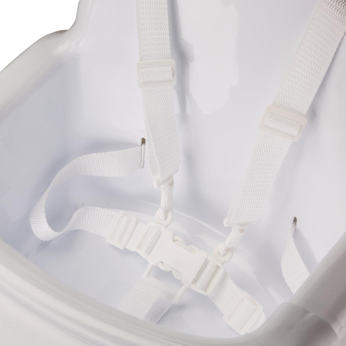 Bolero Highchair Bright White Single • PAS-CY599