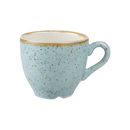 Churchill Stonecast Duck Egg Blue Espresso Cup - 100ml (12 Pack) (Capacity: 100ml | Box of 12) • PAS-CY865