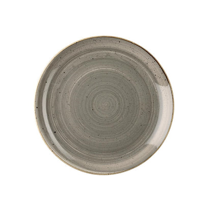 Churchill Stonecast Coupe Plate Grey 288mm (12 Pack) • PAS-CY965