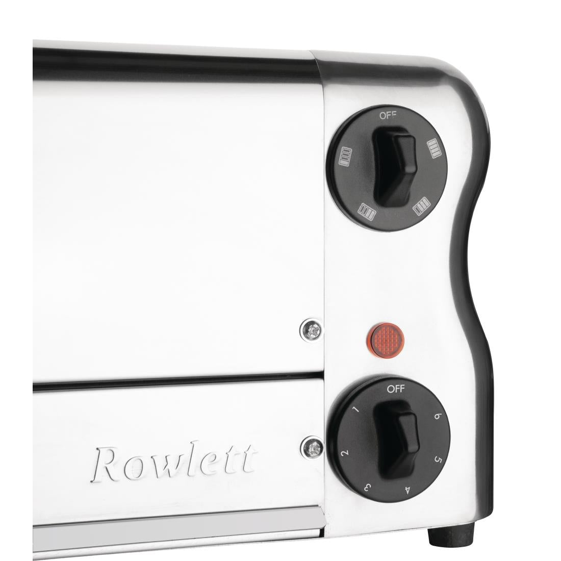 Rowlett Esprit 4 Slot Toaster Chrome w/2x Additional Elements & Sandwich Cage • PAS-CH181-A