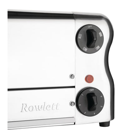 Rowlett Esprit 4 Slot Toaster Chrome w/2x Additional Elements & Sandwich Cage • PAS-HW911-A